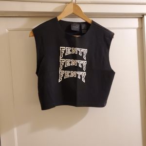 Fenty Puma by Rihanna Sleeveless Crop Top sz 0